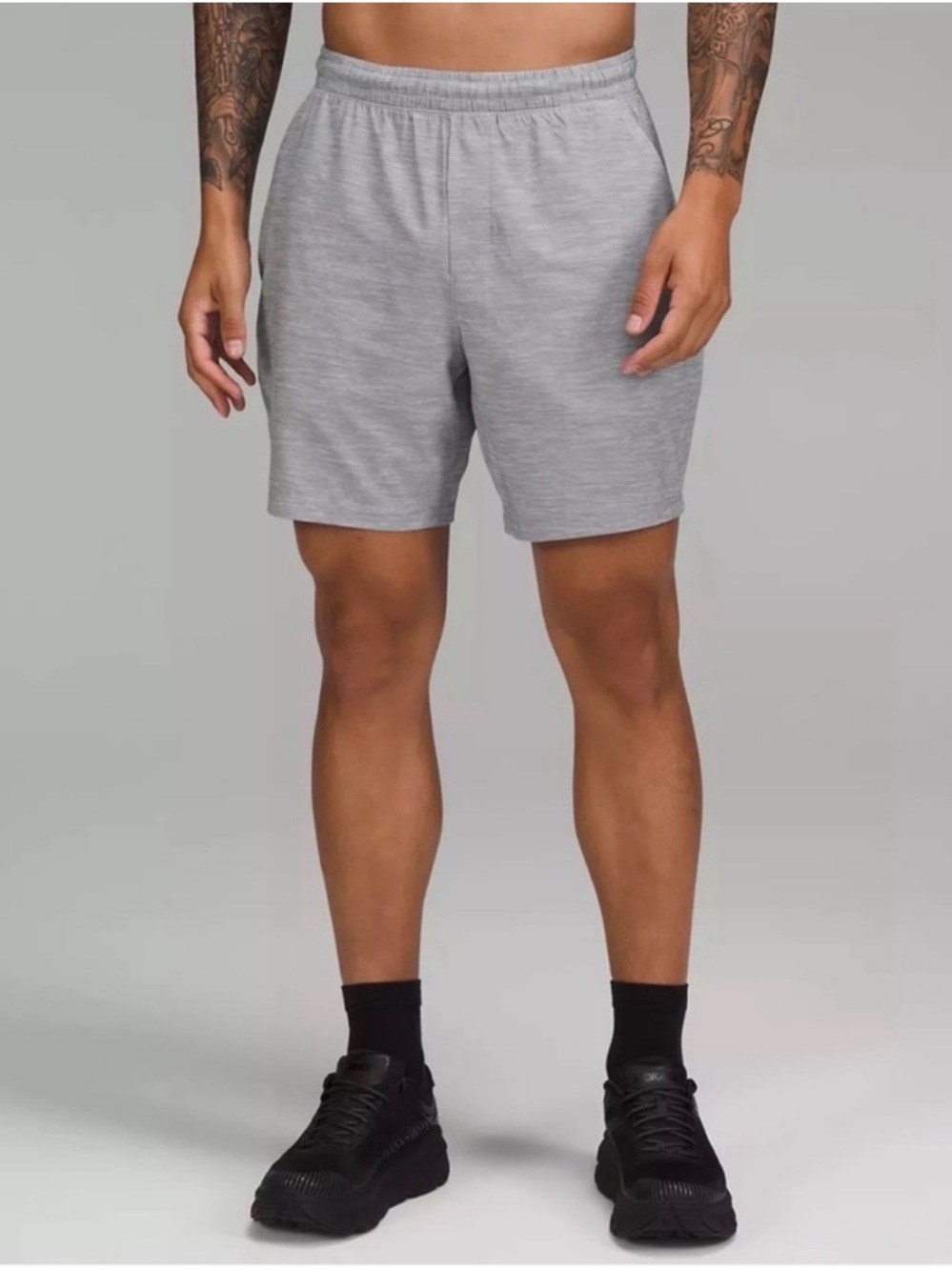 Lululemon Pace Breaker 7” Lined Shorts in Slate